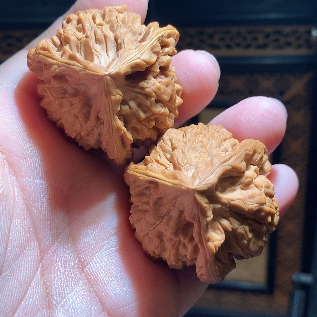 把件文玩核桃43王勇三棱