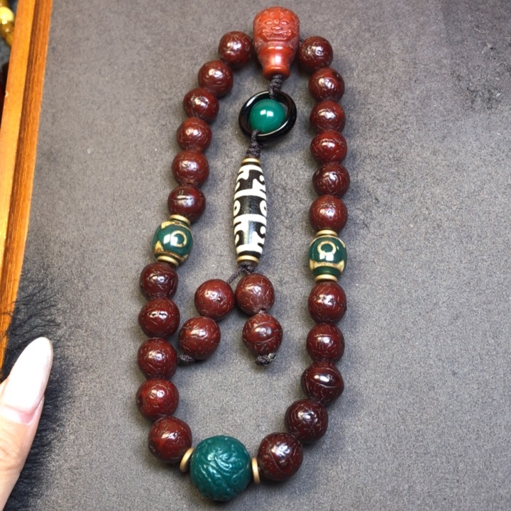 凤眼菩提吊坠凤眼