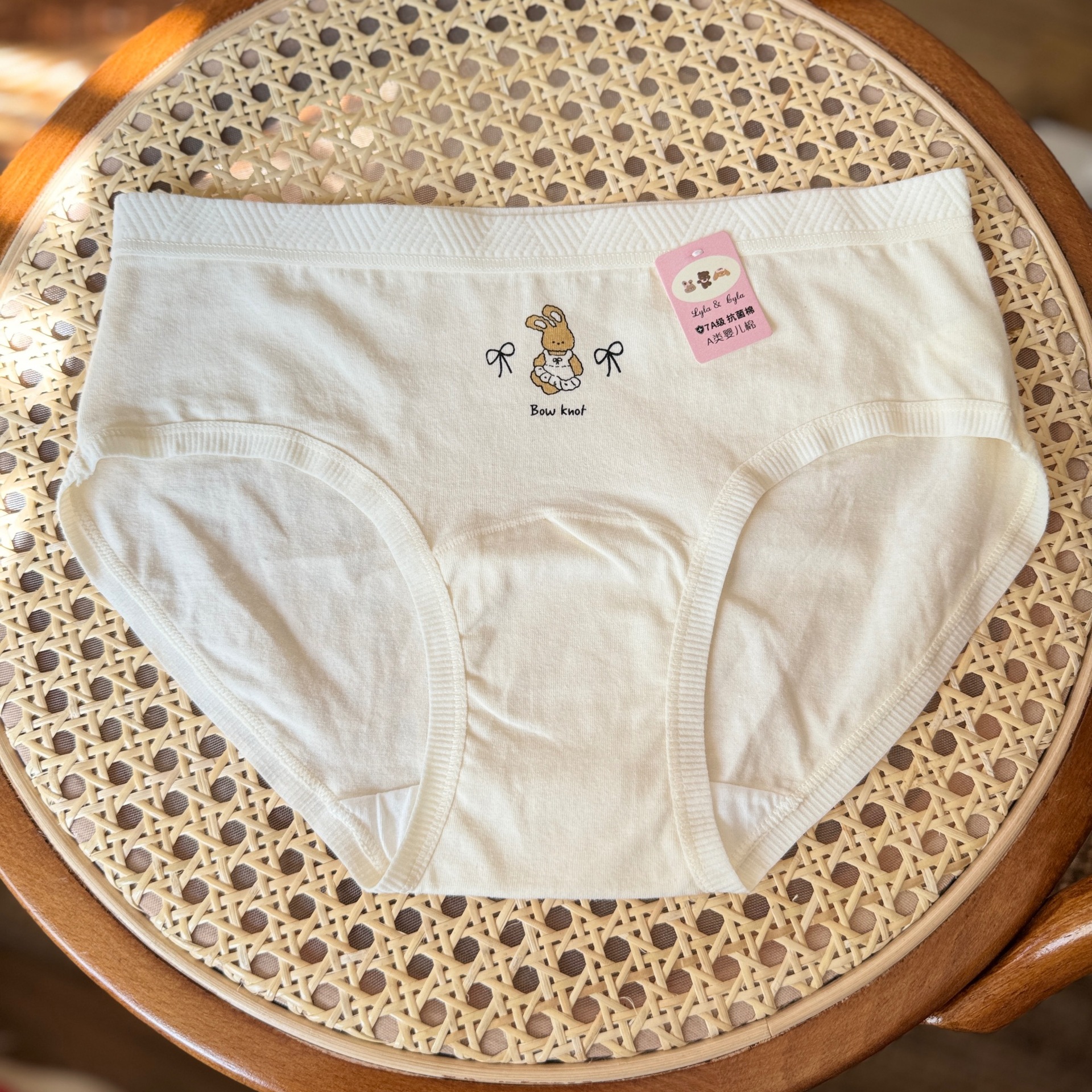 【110-145斤】中腰女士纯棉内裤可爱卡通三角裤学生夏季短裤初高中