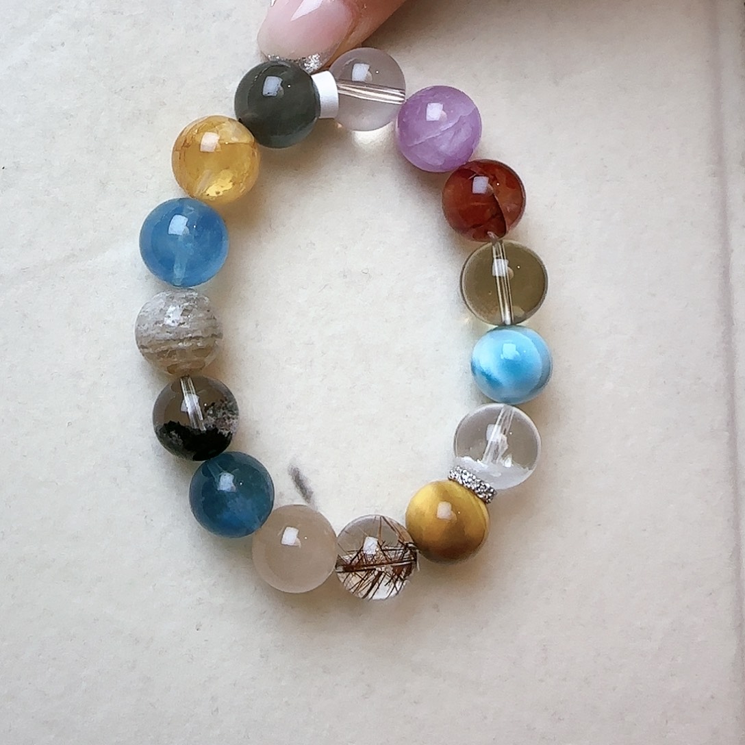 水晶手链未镶嵌好*！大气上档次