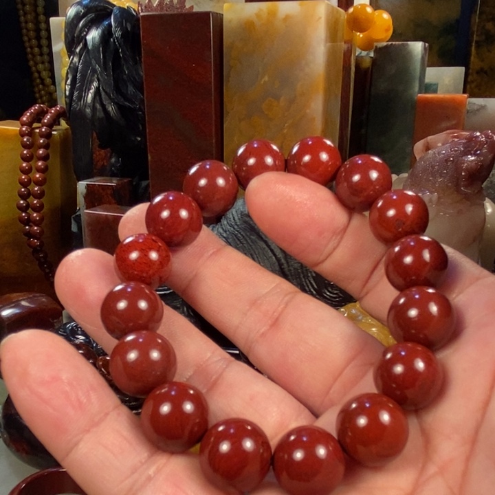 石英质玉手串未镶嵌黄*