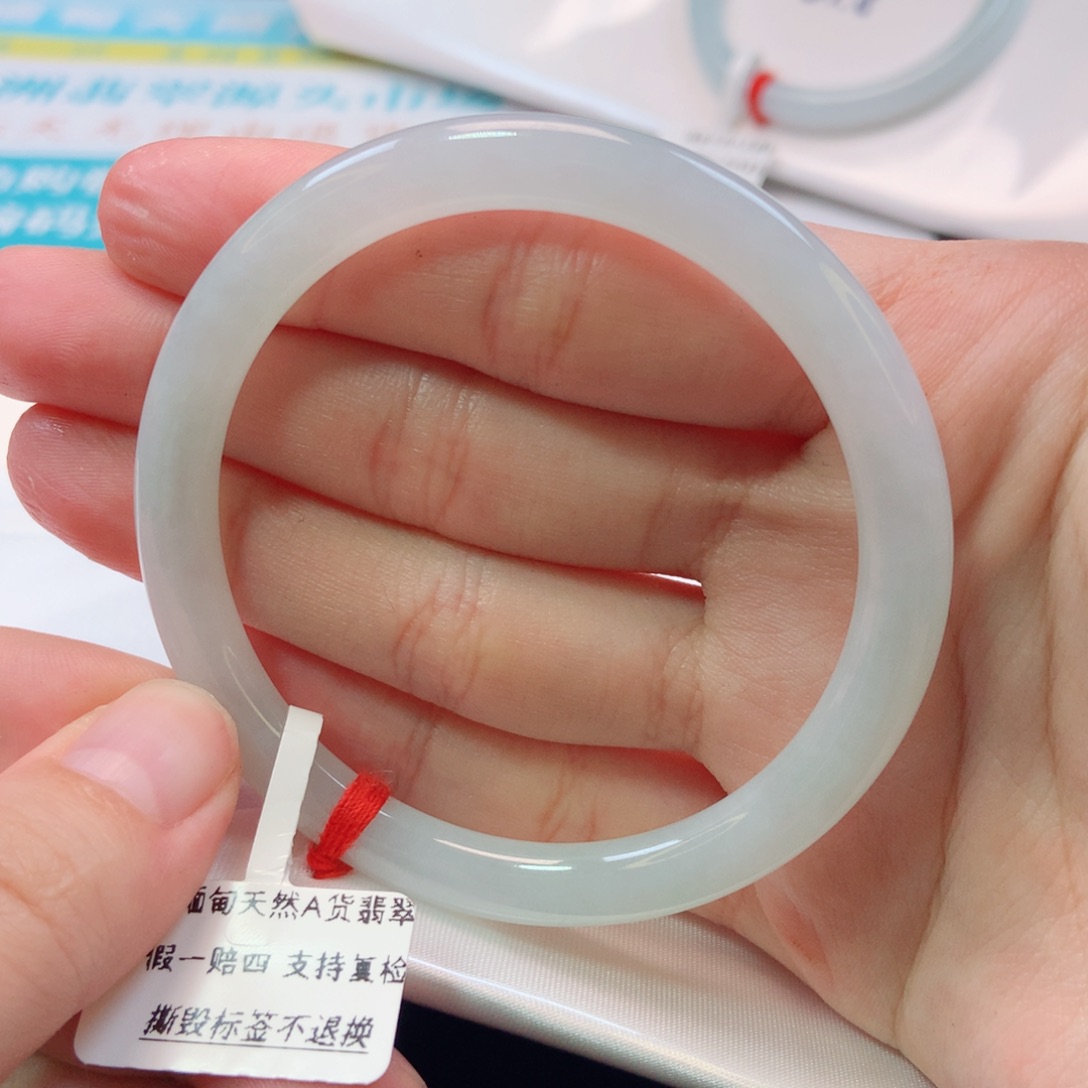 未镶嵌手镯翡翠1587号
