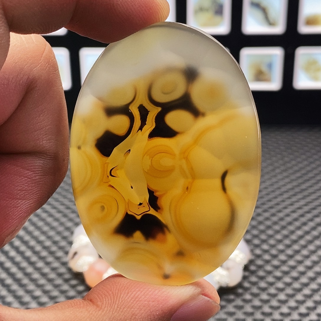 玛瑙/玉髓未镶嵌吊坠(不含链)1010