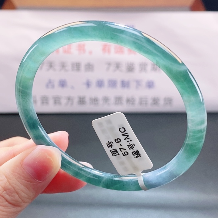 翡翠未镶嵌手镯翡翠手镯219