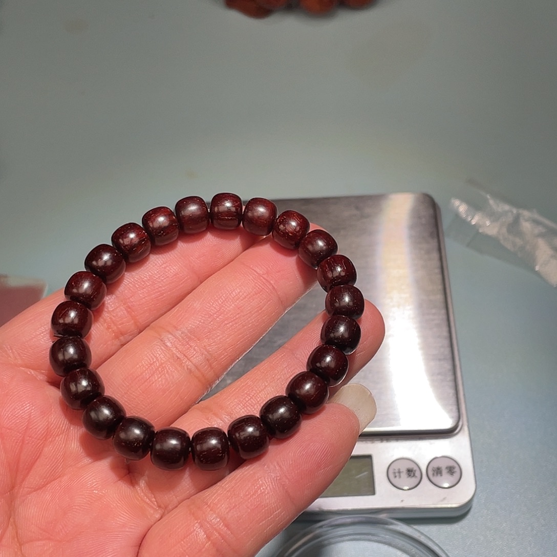 用***3檀香紫檀（小叶紫檀）原汁原味无胶无蜡8*9老型