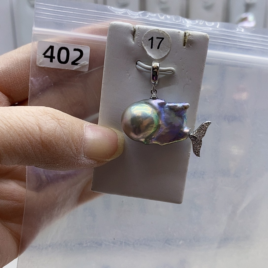 颈饰合金淡水珍珠