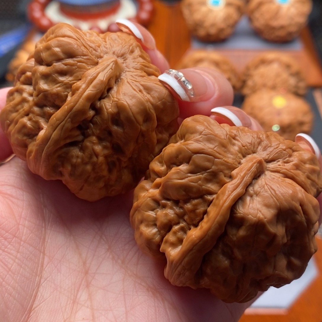 把件文玩核桃43尺一帆风顺