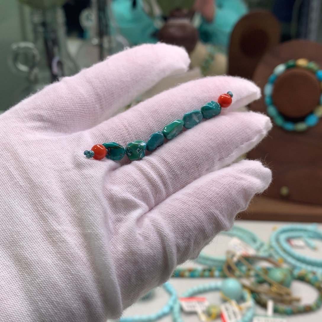 绿松石未镶嵌配饰