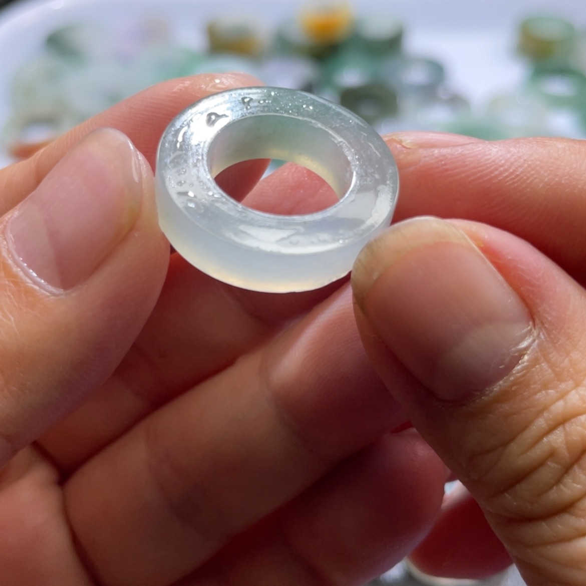 【闪购商品】定制翡翠未镶嵌天然翡翠6-13圈