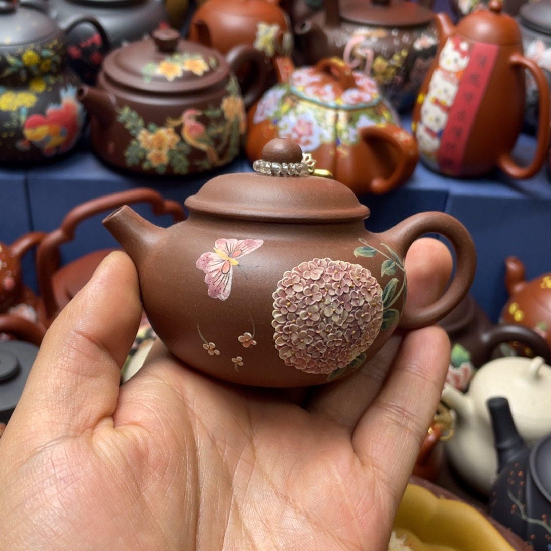 茶杯紫砂紫砂茶壶120cc