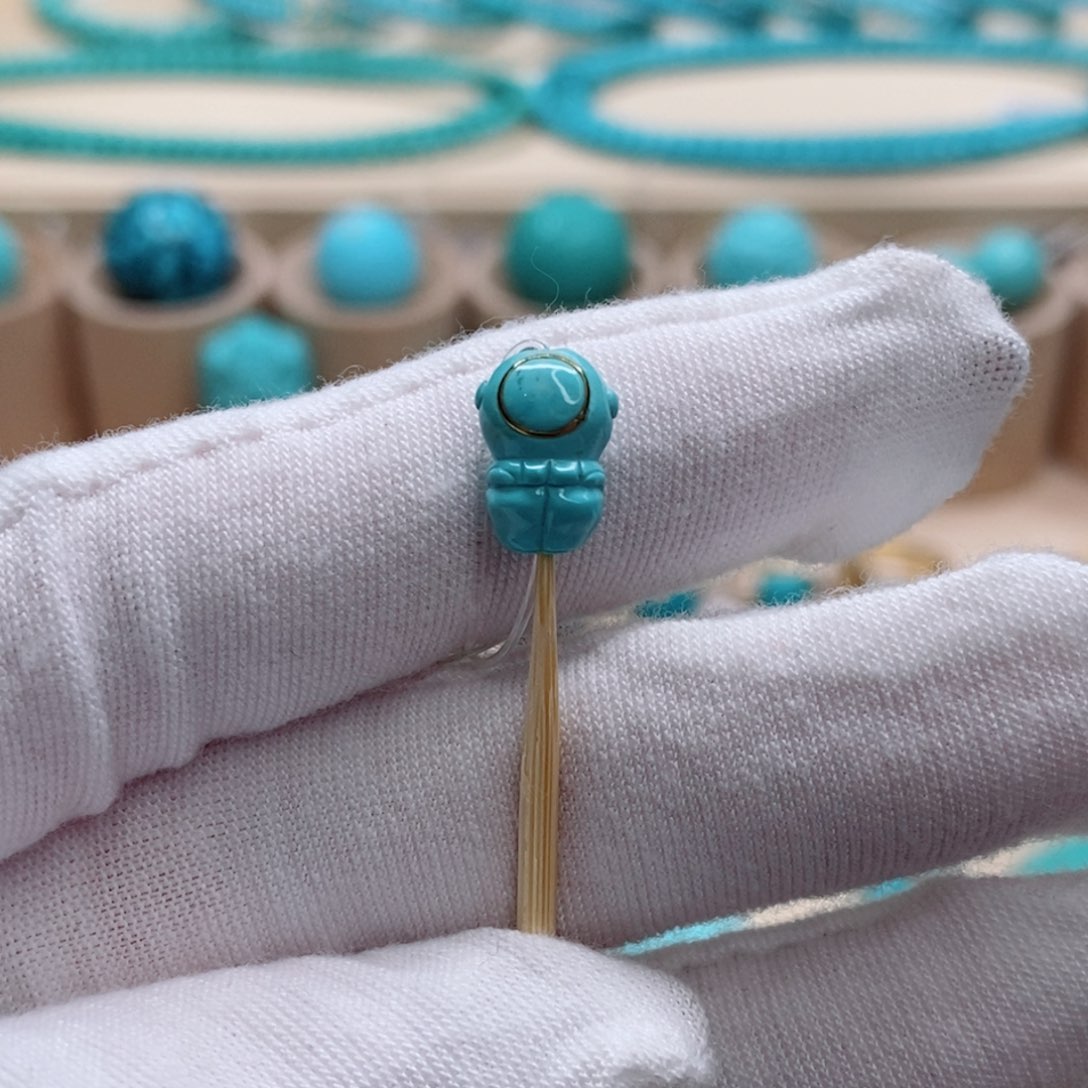 绿松石珠宝奇石未镶嵌