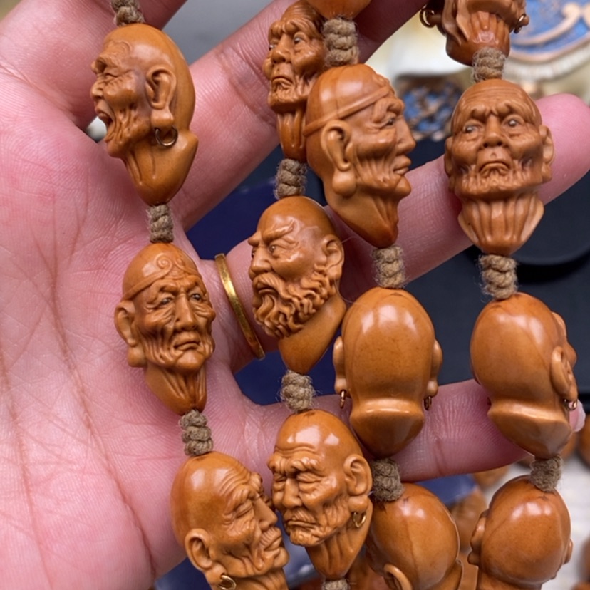 【闪购商品】橄榄核吊坠橄榄手工雕刻工艺