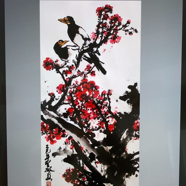 国画张圣敏先生纯手绘作品