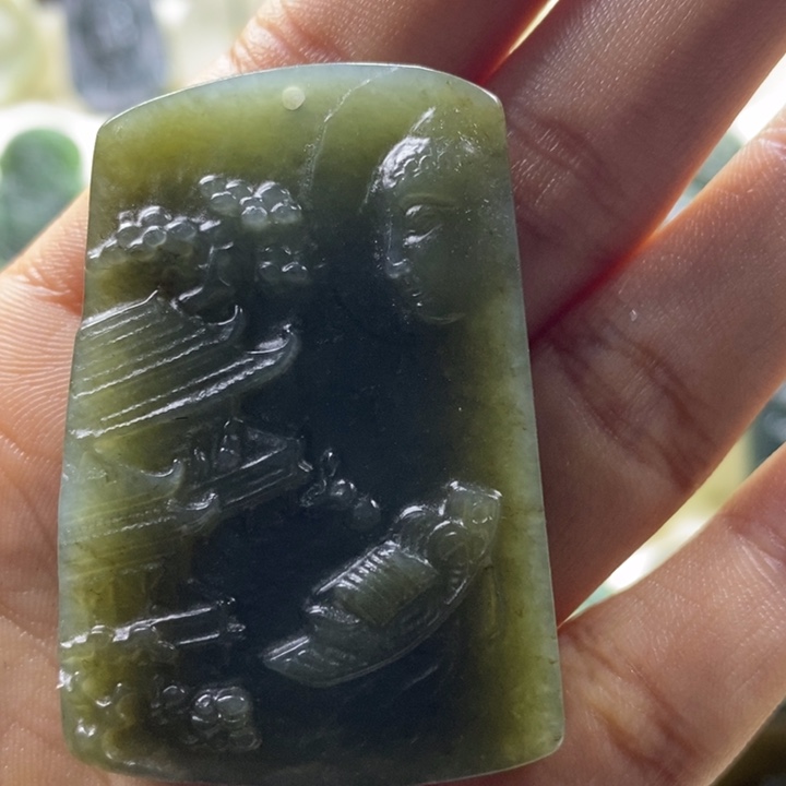 和田玉颈饰未镶嵌