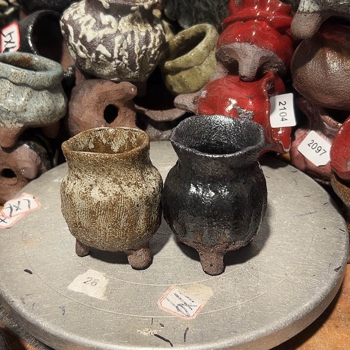 关***、粗陶花盆制作就这样的