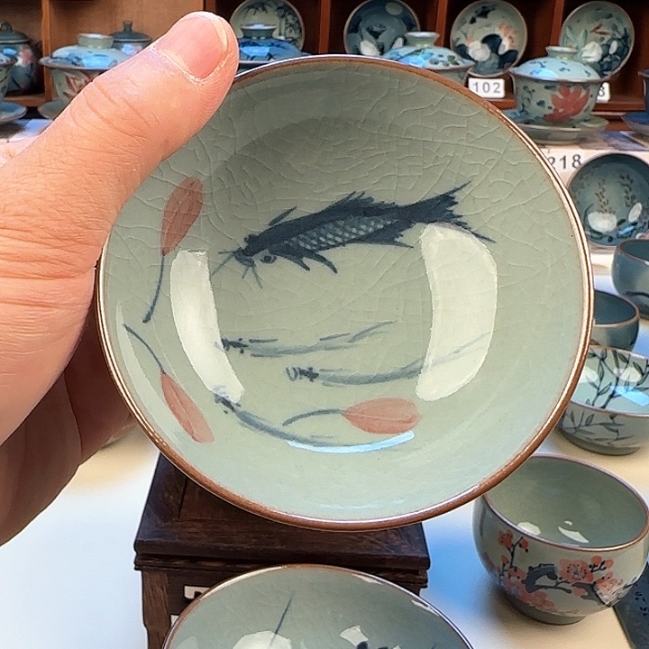 景德镇陶瓷陶瓷杯茶具