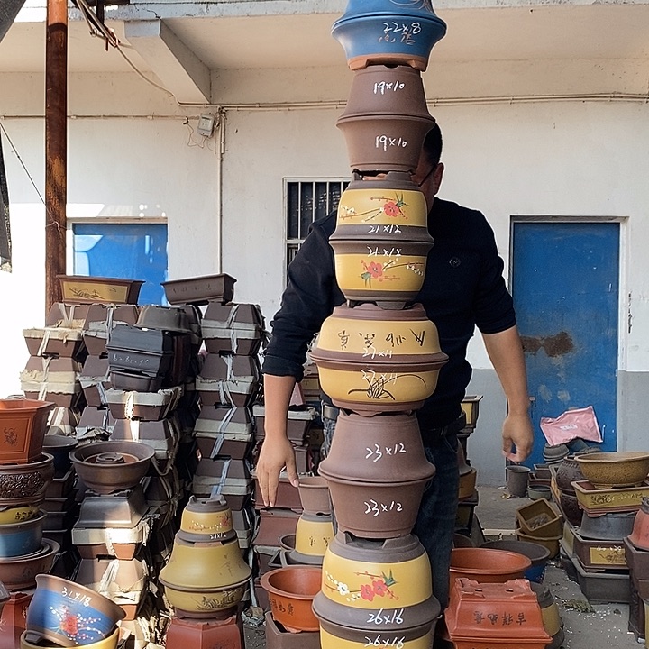 花盆紫砂宜兴紫砂