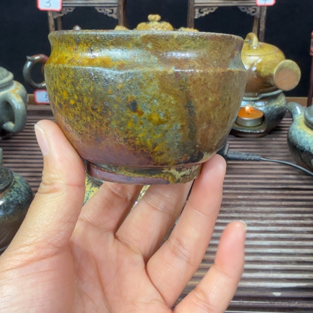 紫砂茶壶微瑕段泥