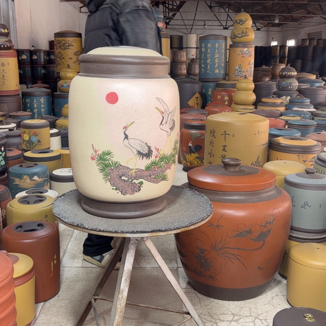 紫砂茶叶罐茶叶罐