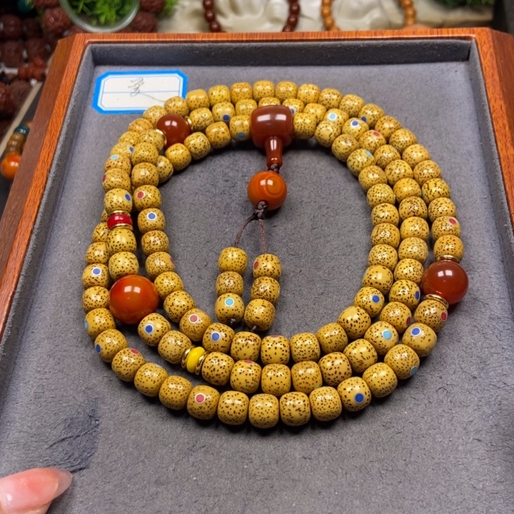 星月菩提吊坠菩提