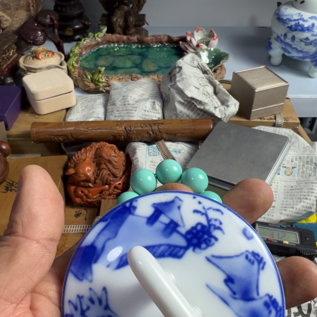 紫砂茶盘我家粉丝真好看啊