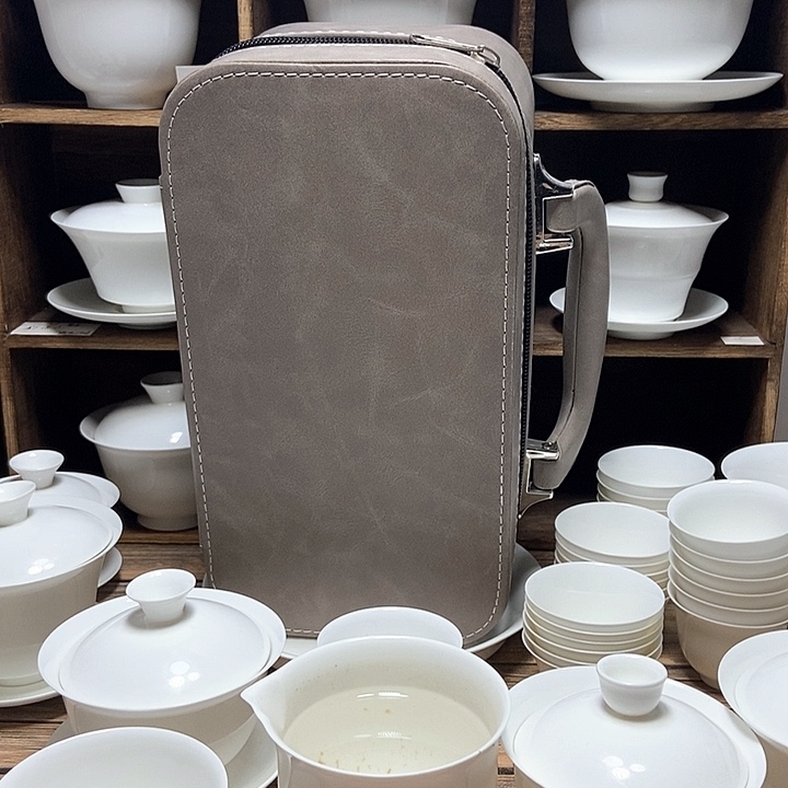 5****）骨瓷盖碗110ml+90ml杯+公道杯+壶承