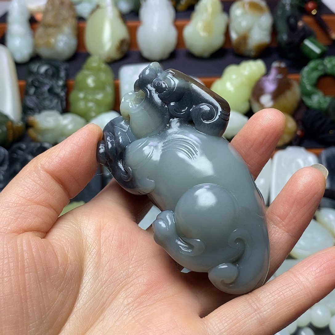 吊坠(不含链)未镶嵌和田玉A*Y