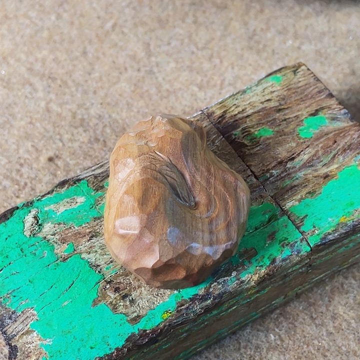 咕***圆吊坠檀香木老山檀香