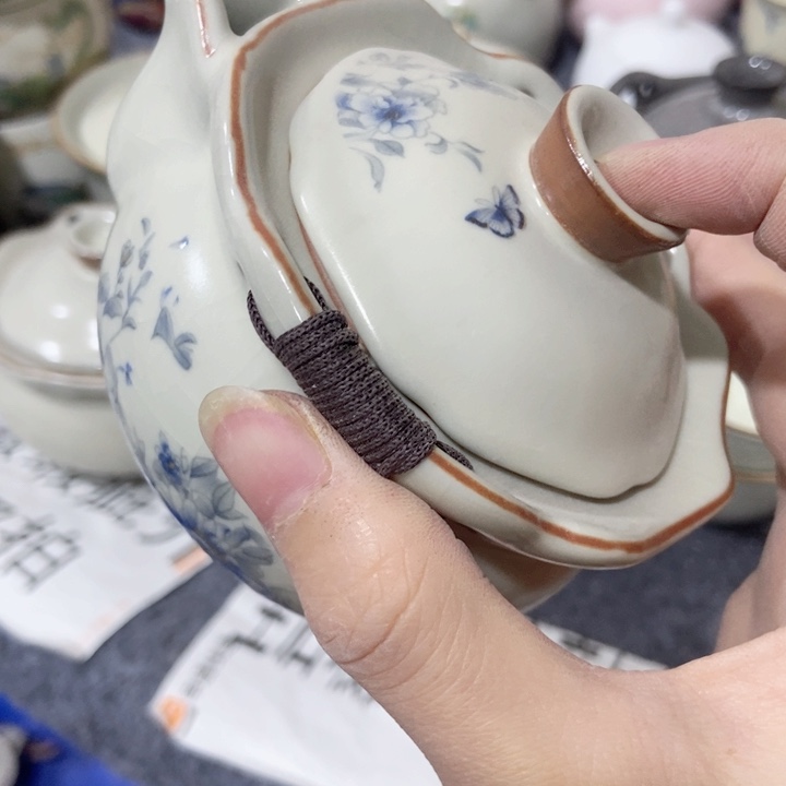 茶具微瑕，介意勿拍