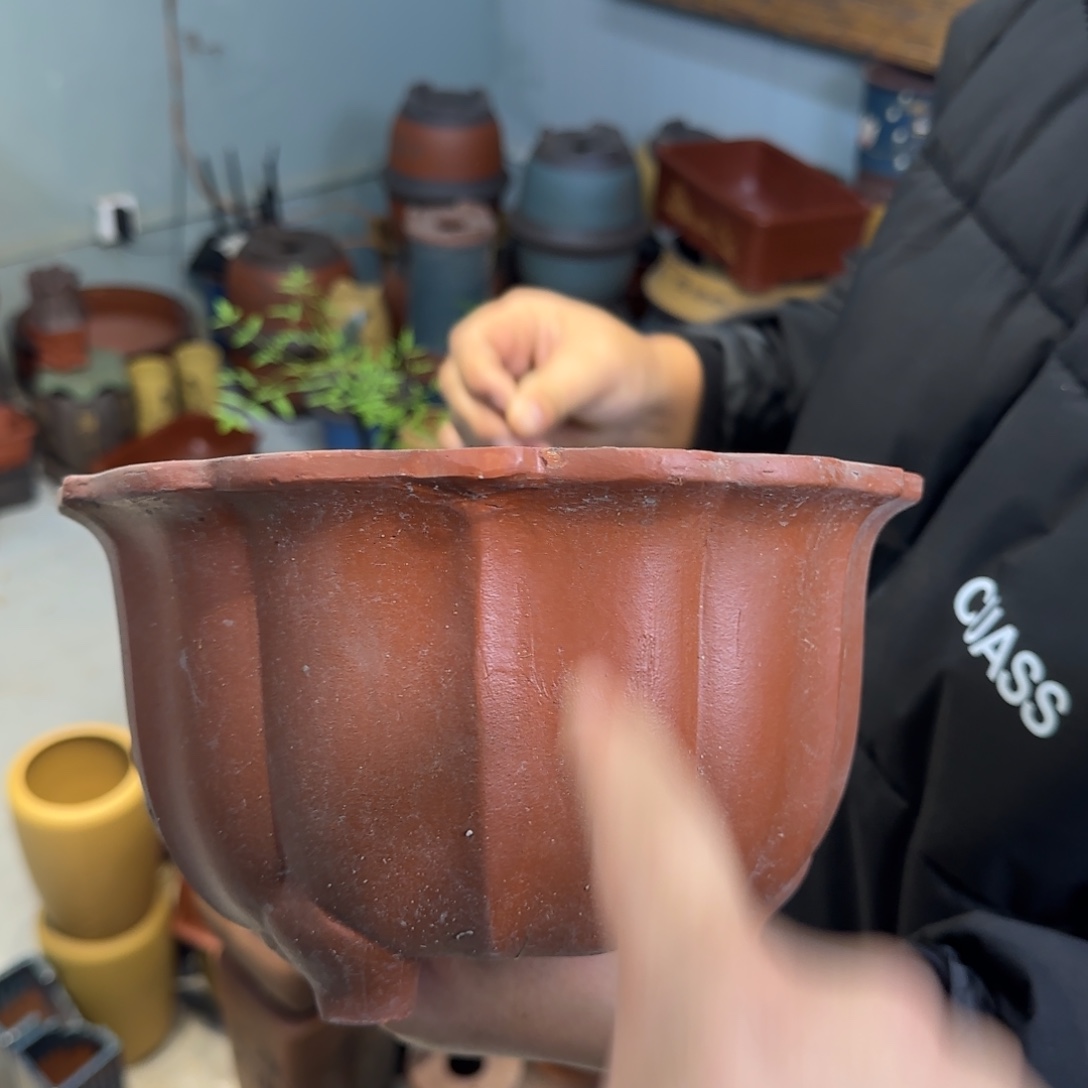 花盆紫砂瑕疵和瑕疵