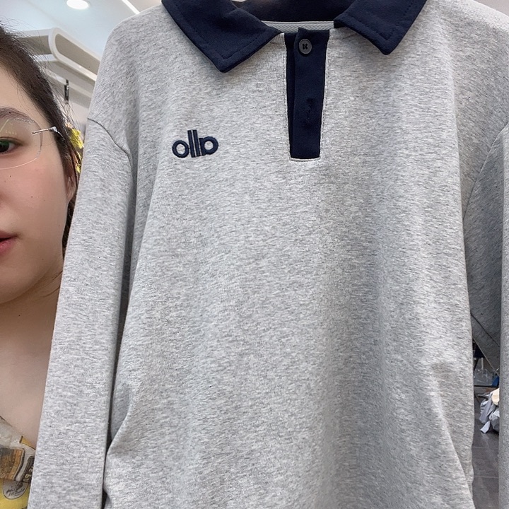 alo翻领打底160 111
