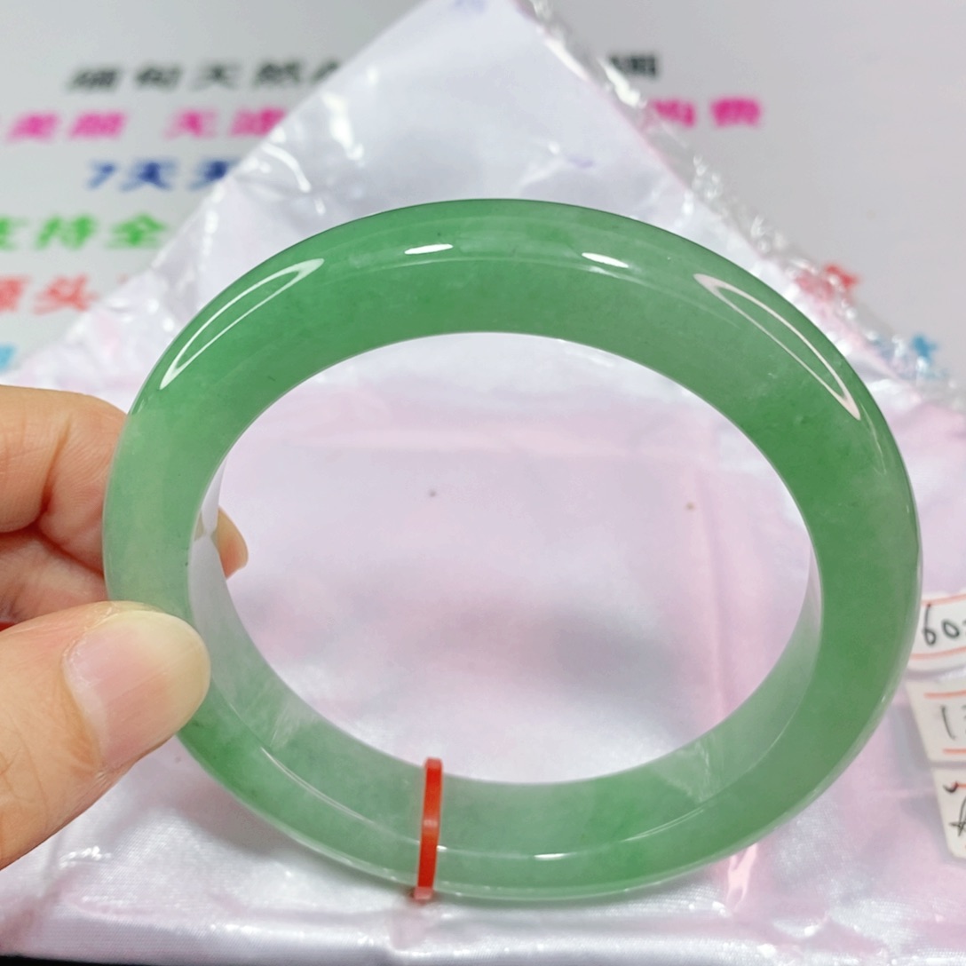 未镶嵌手镯翡翠60圈口正圈