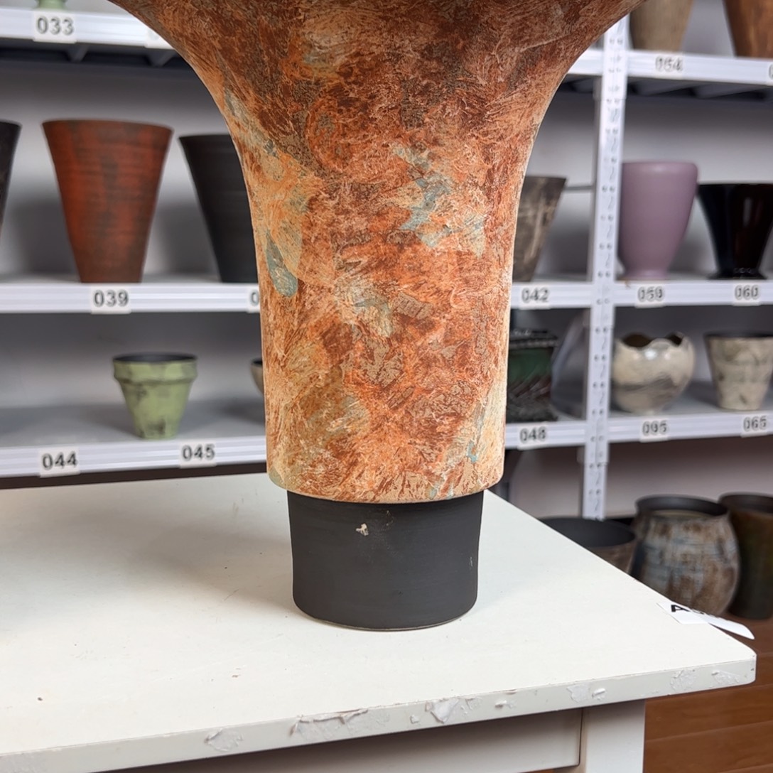 宇***秀景德镇手工花盆有孔