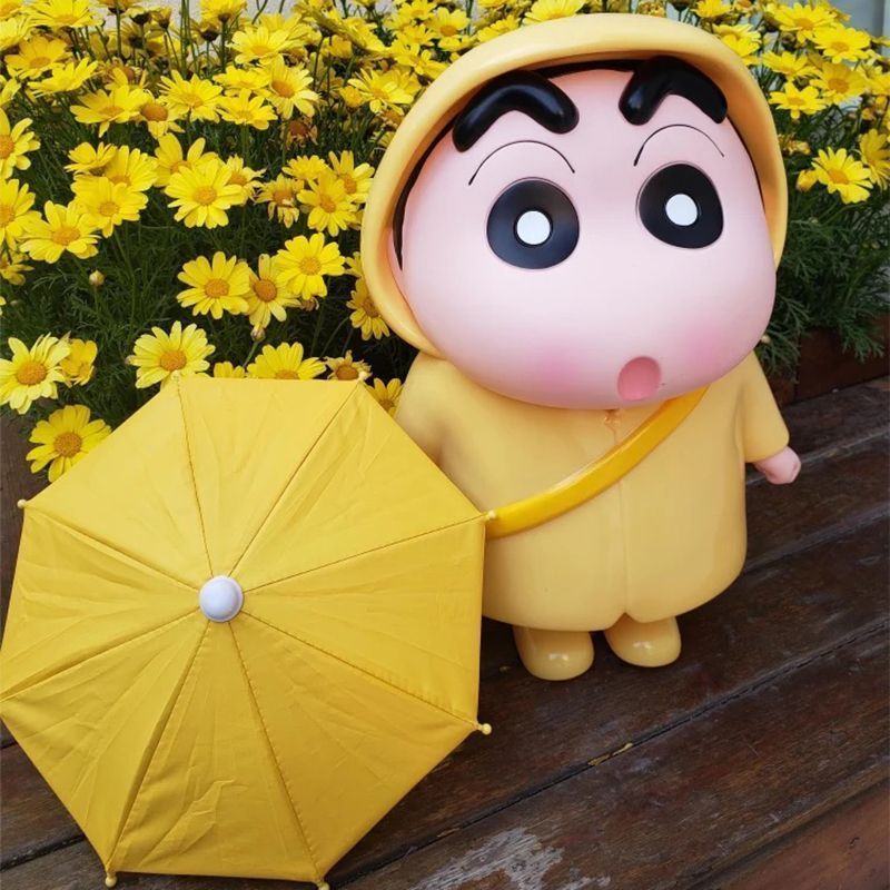 大号雨衣新之助可爱可动潮流网红公仔生日礼物