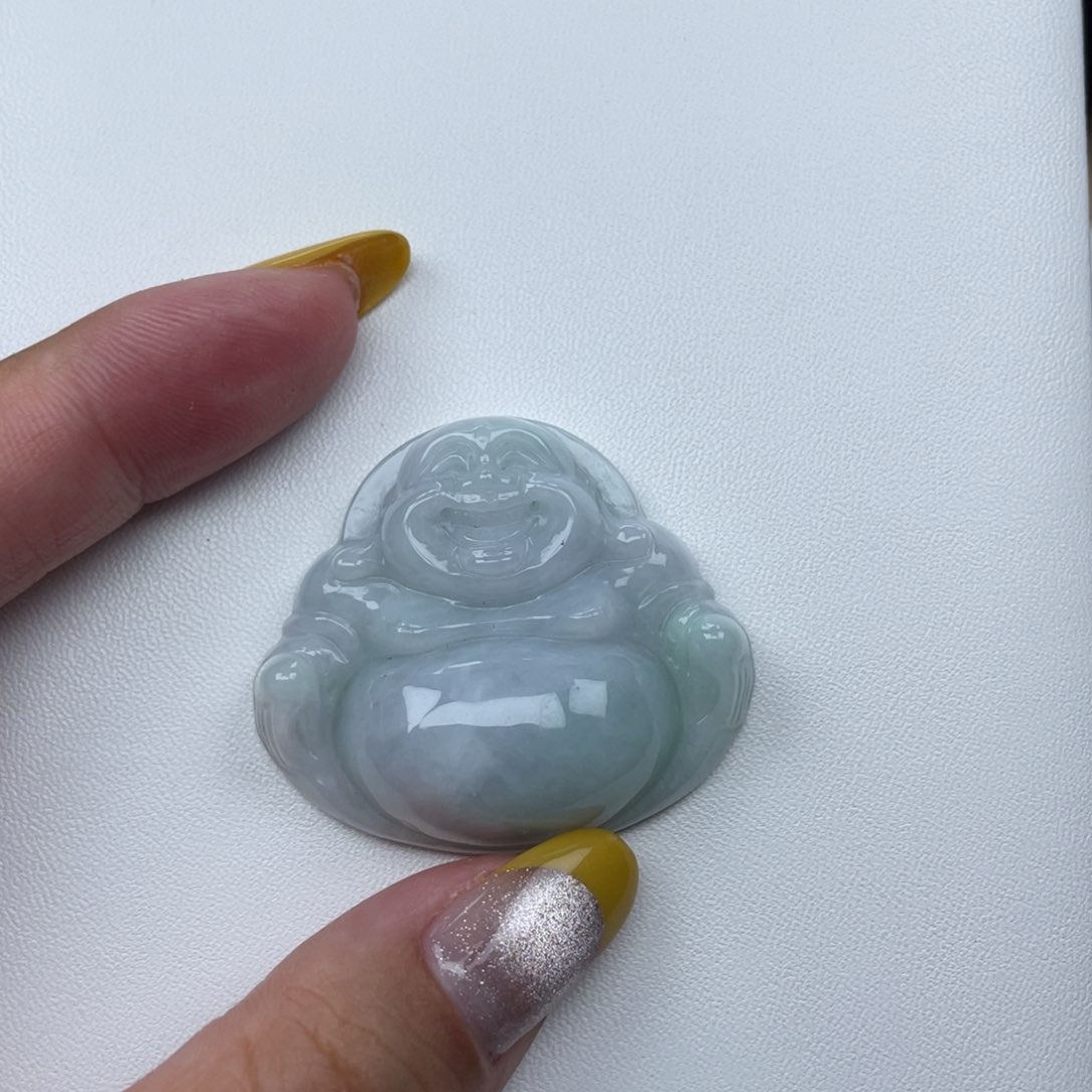 翡翠未镶嵌颈饰35尺寸大佛厚装微瑕介意