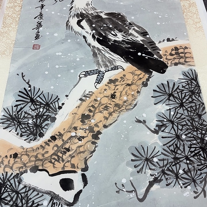 国画何虎雏去伪存真！