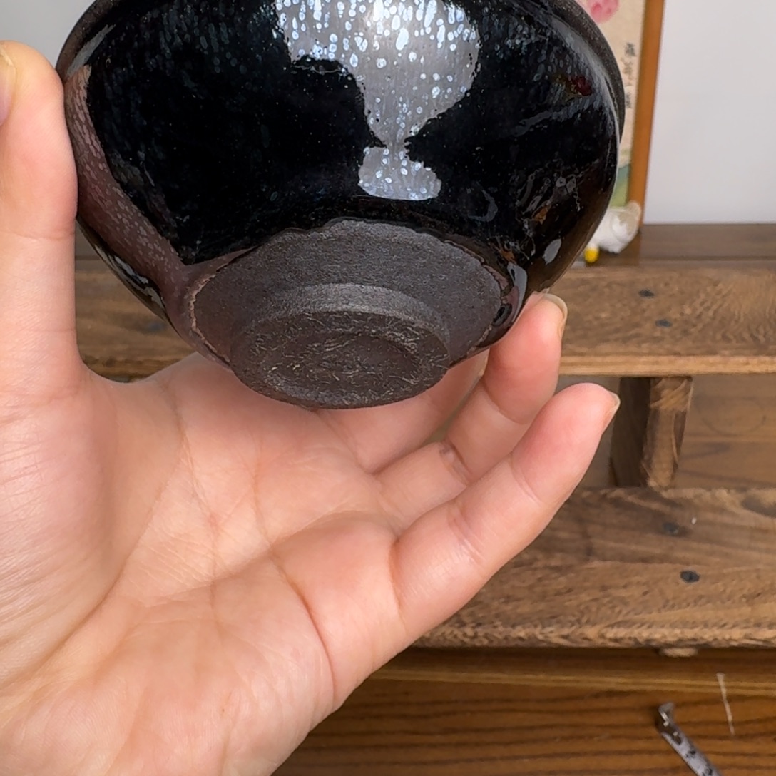 爱***哥茶盏建盏柴烧宋本丁述良