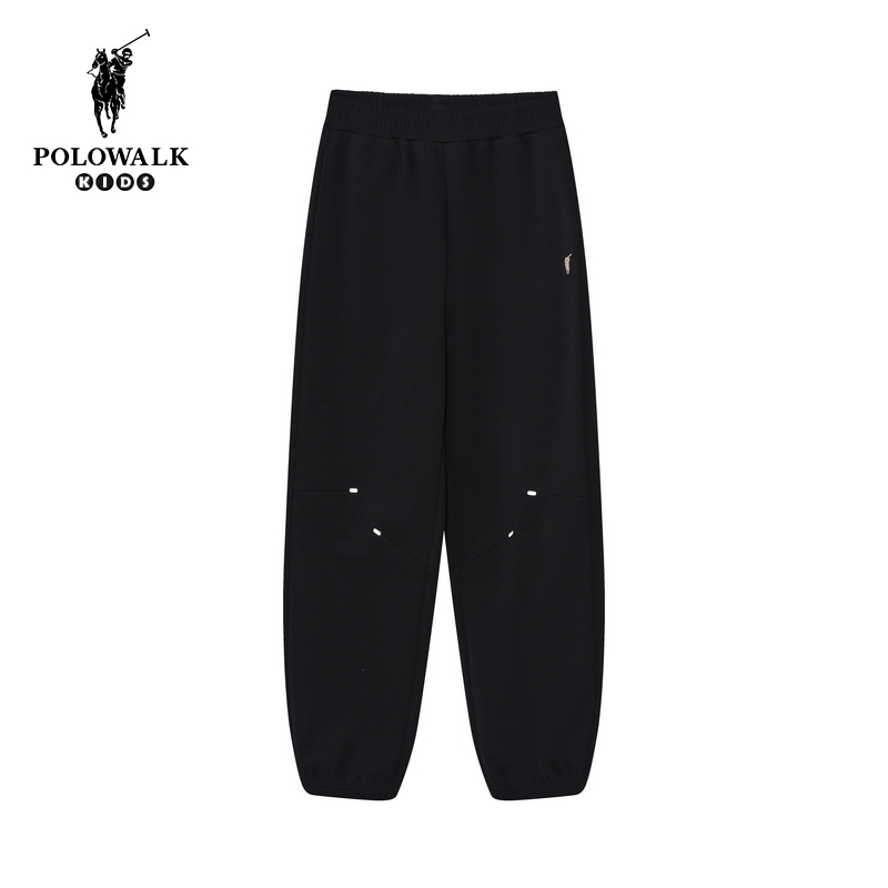 POLOWALK童装男童卫裤2025新品男童透气舒适卫裤