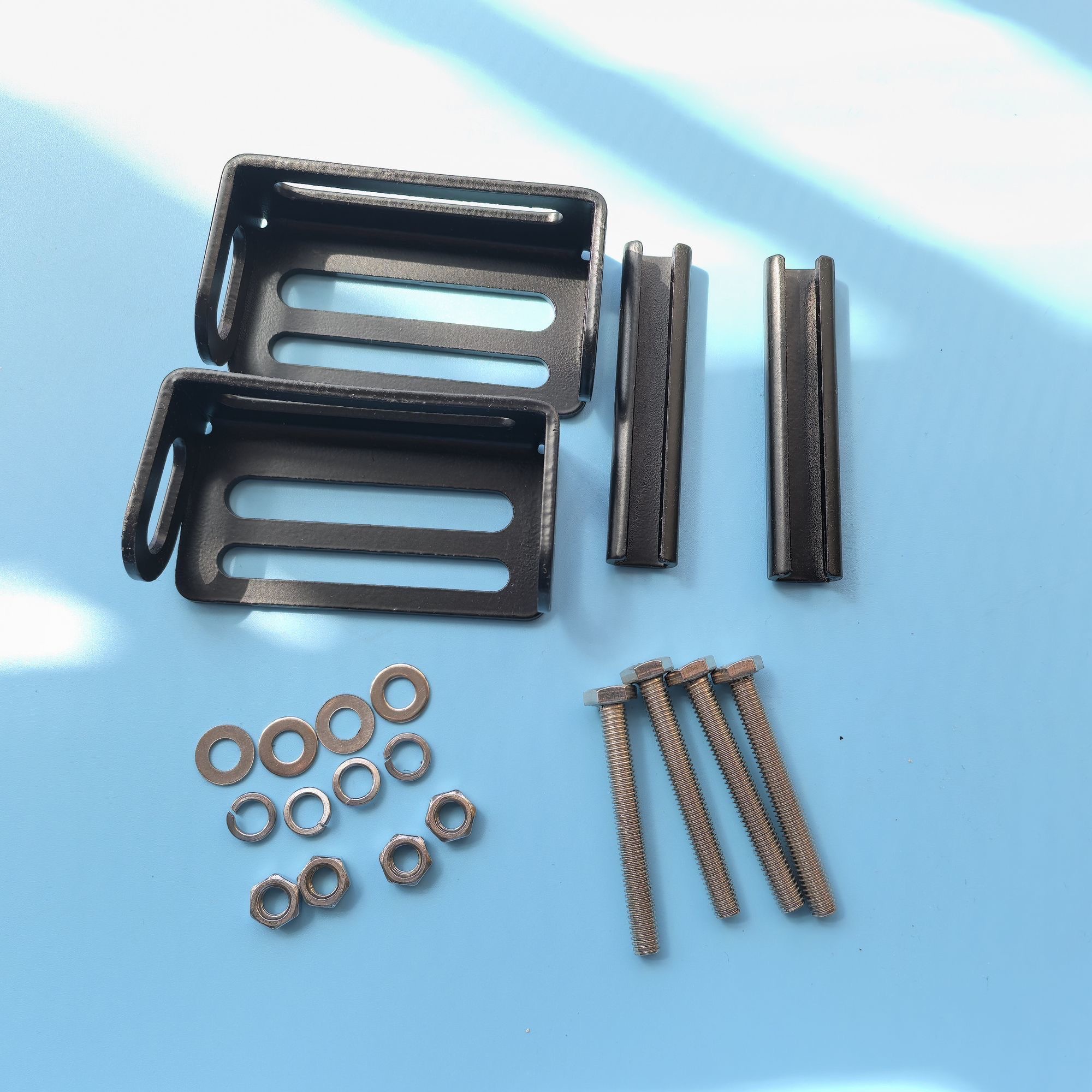 汽车中网射灯隐藏专用加厚金属固定支架无损安装