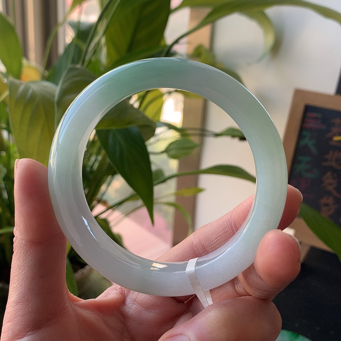 翡翠未镶嵌手镯天然翡翠手镯