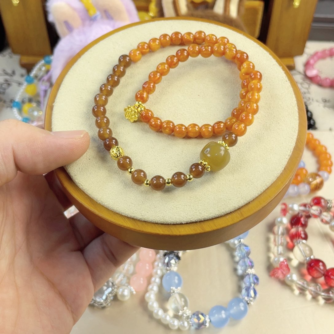 和田玉手饰银S925镀金镶嵌