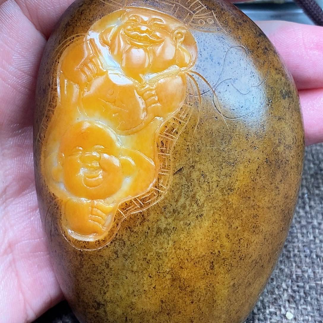 和田玉挂件未镶嵌