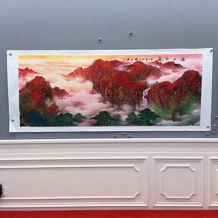 国画书法作品多次参加