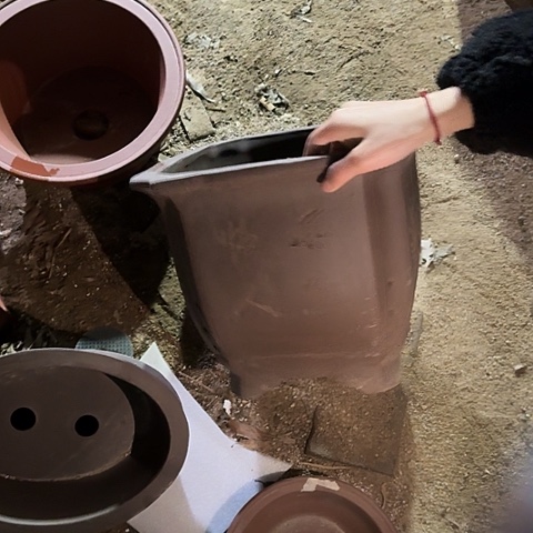 紫砂宜兴紫砂切角四方31