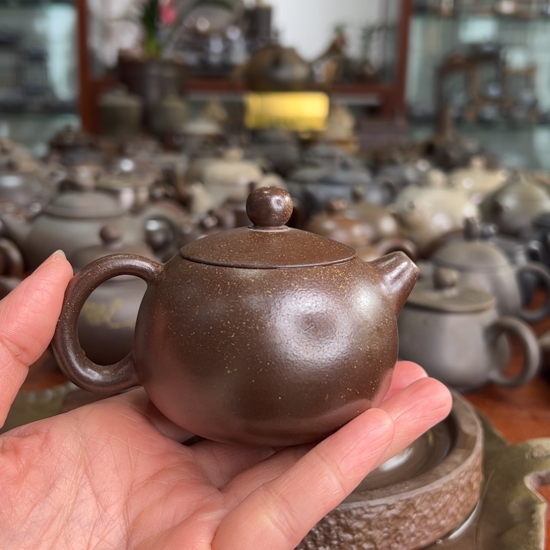 贵台龙窑柴烧茶壶A44