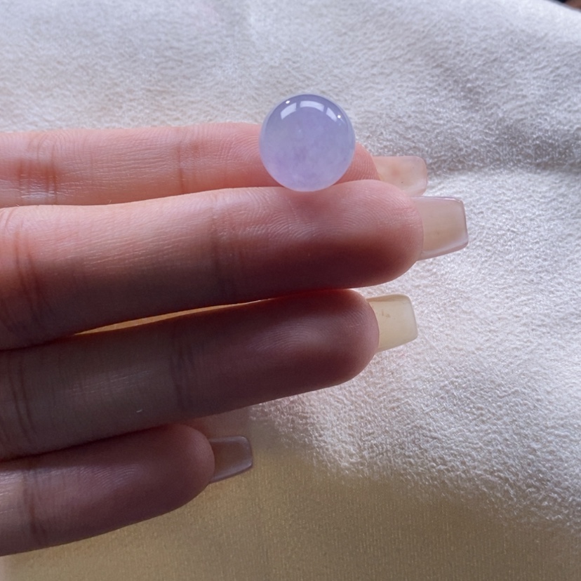 【闪购商品】翡翠颈饰未镶嵌梦幻红蓝紫珠卡12.4