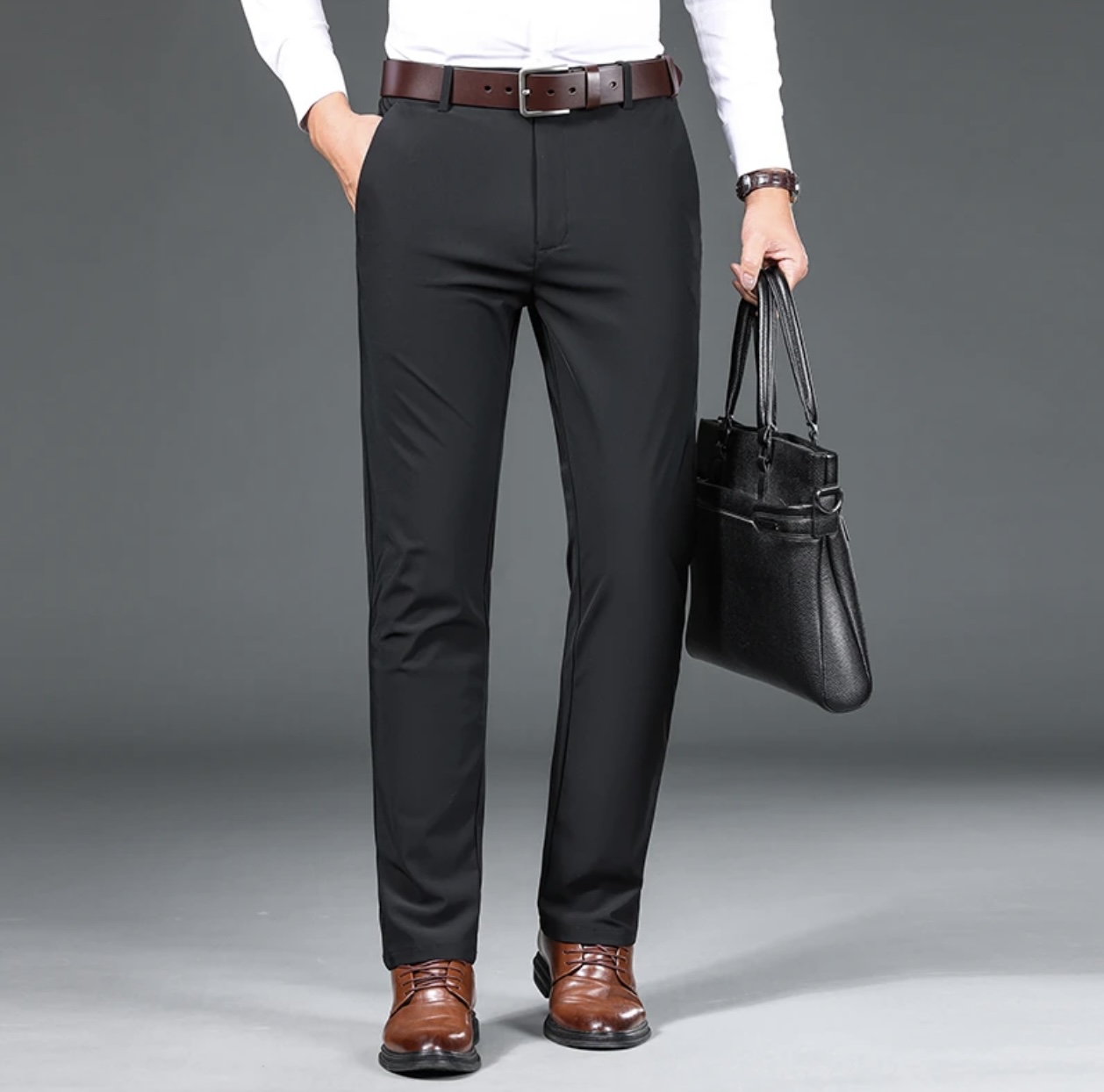 6609秋冬锦安商务男裤