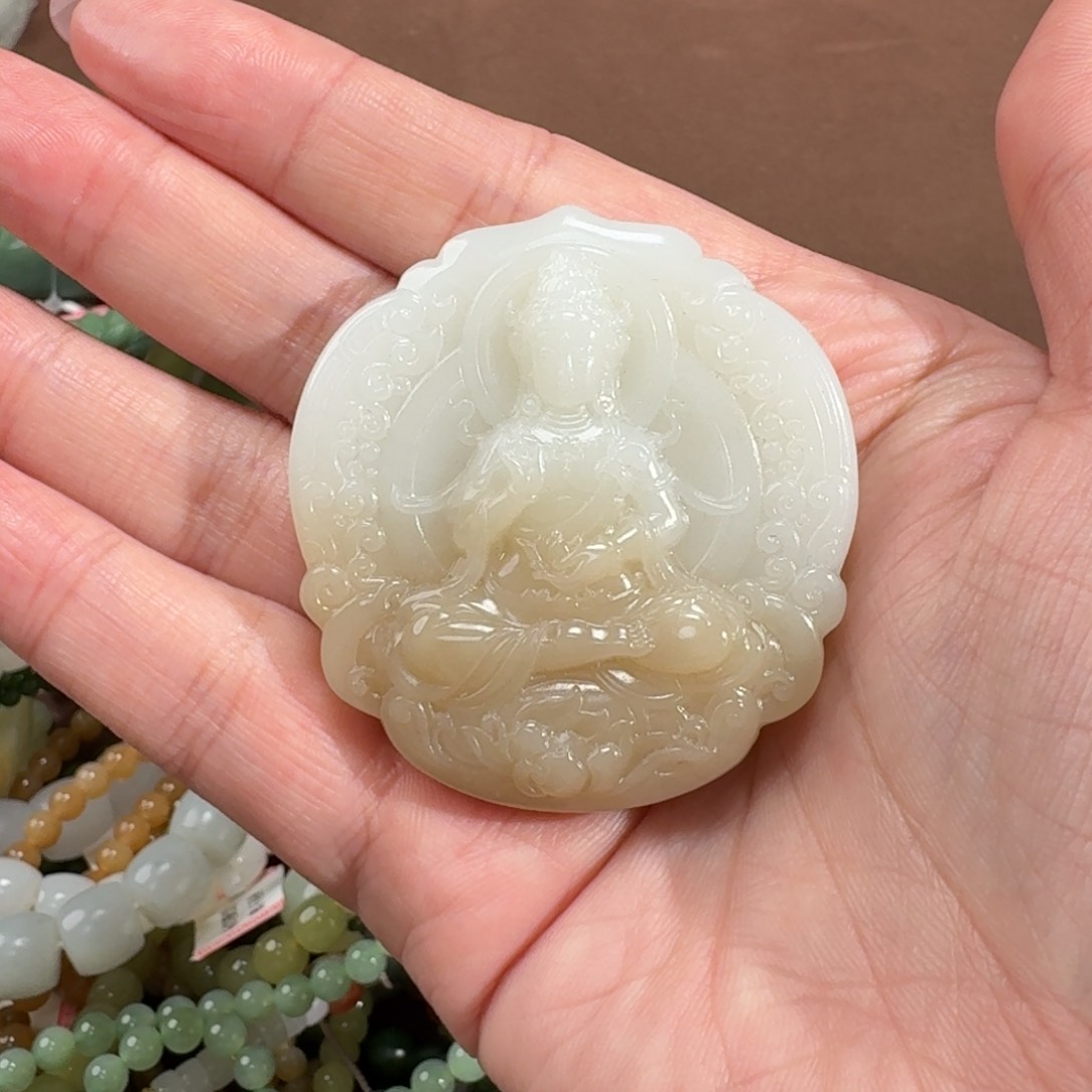 和田玉挂件未镶嵌.****子