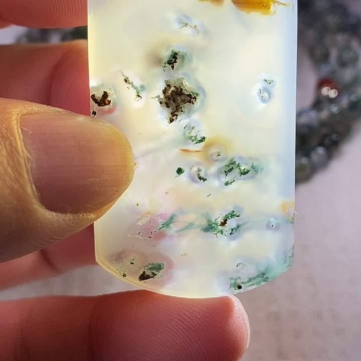 ➹***%玛瑙/玉髓未镶嵌颈饰