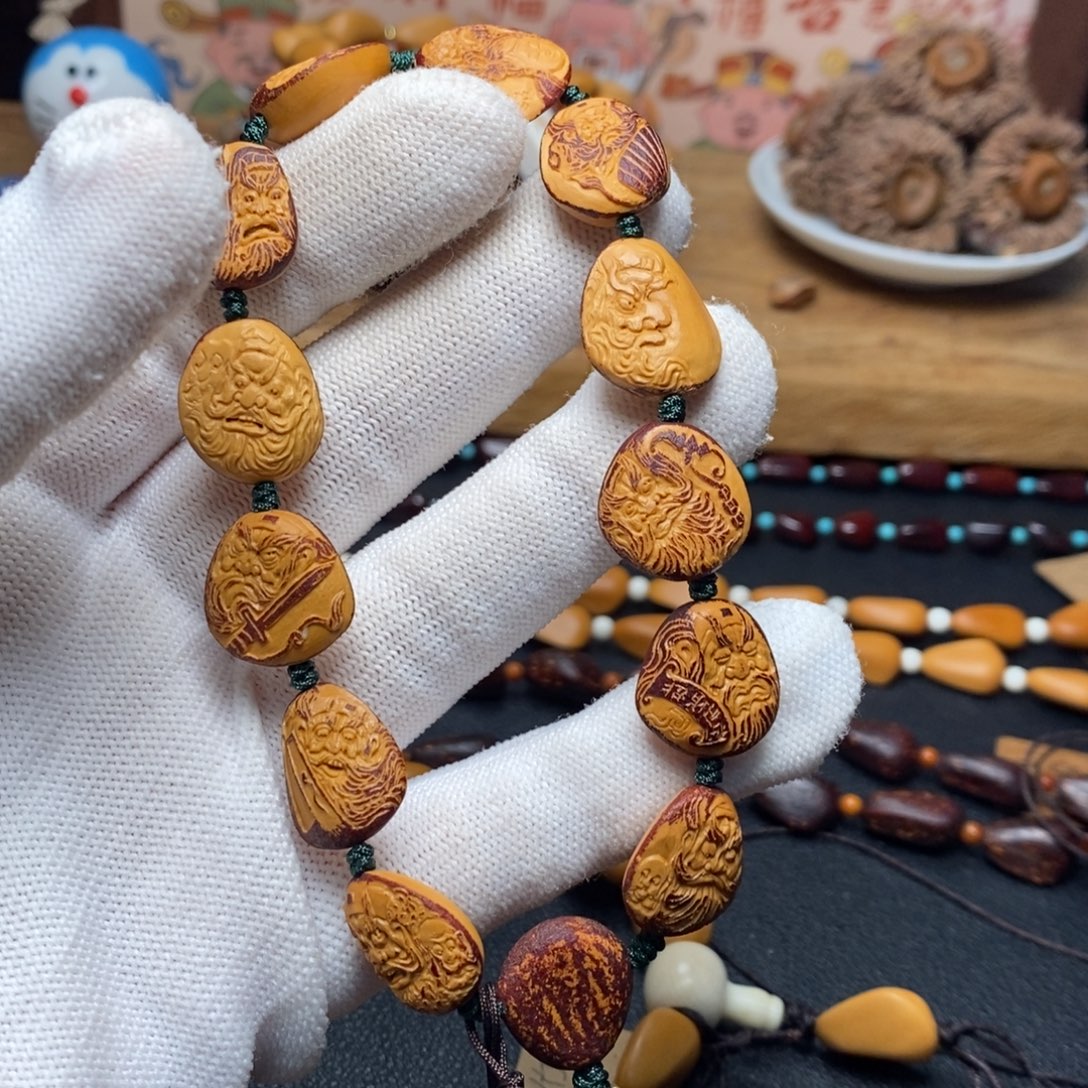 用***4橄榄核手串/手链橄榄核雕